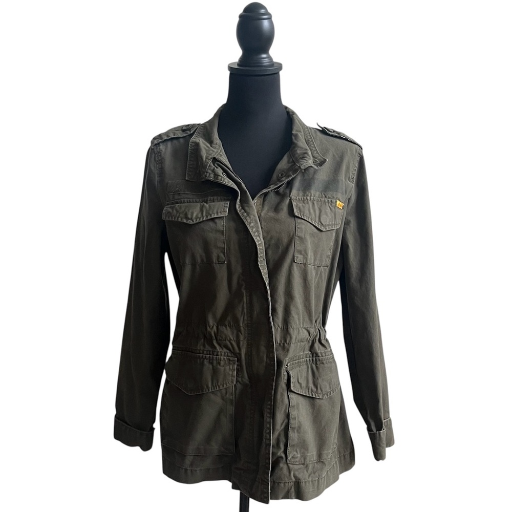 Old Navy | Military Pines Olive Green Utility Jacket Women’s Size Medium